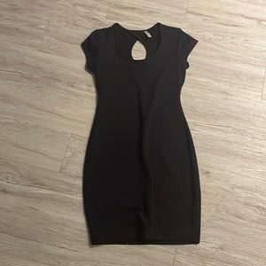 Navy blue stretchy dress - SM